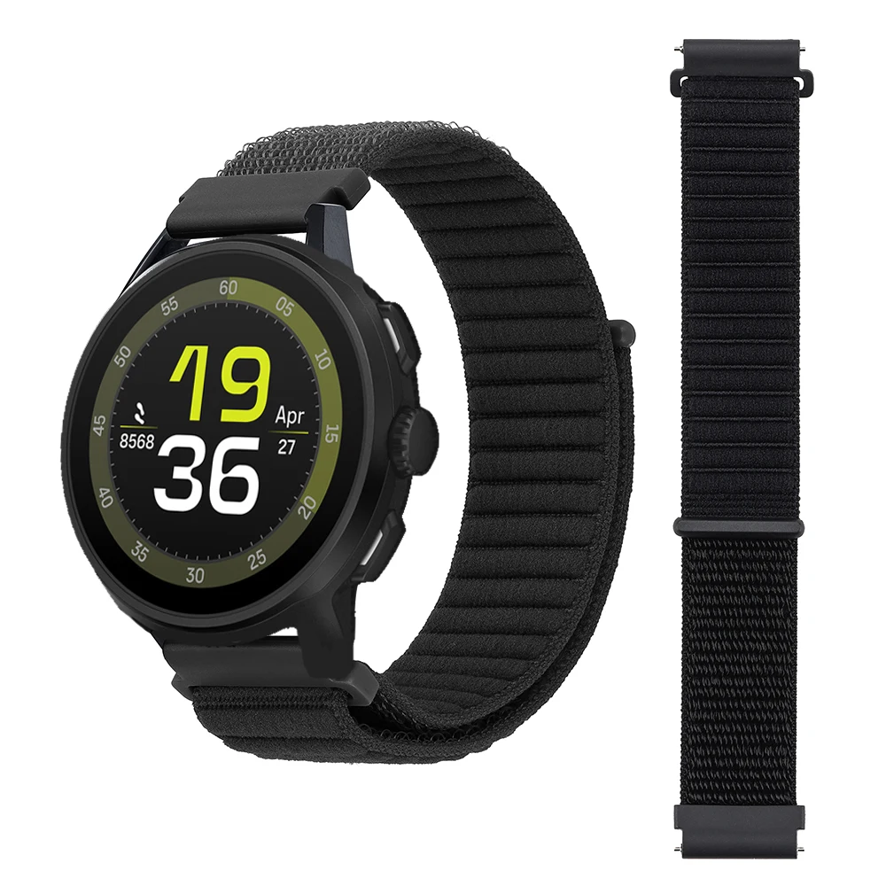 Premium 22mm Nylon Strap - Ultra-Soft, Washable Replacement Watch Band