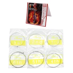 Premium MBAT Nickel Alloy Wound Electric Guitar Strings - Stainless Steel Silver Wire (Guitar Strings)