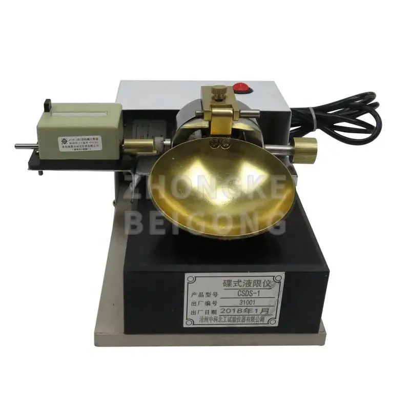 

Fast Delivery Liquid Limit Apparatus Soil Testing Instrument And Equipment Electric Butterfly Liquid Limit Device