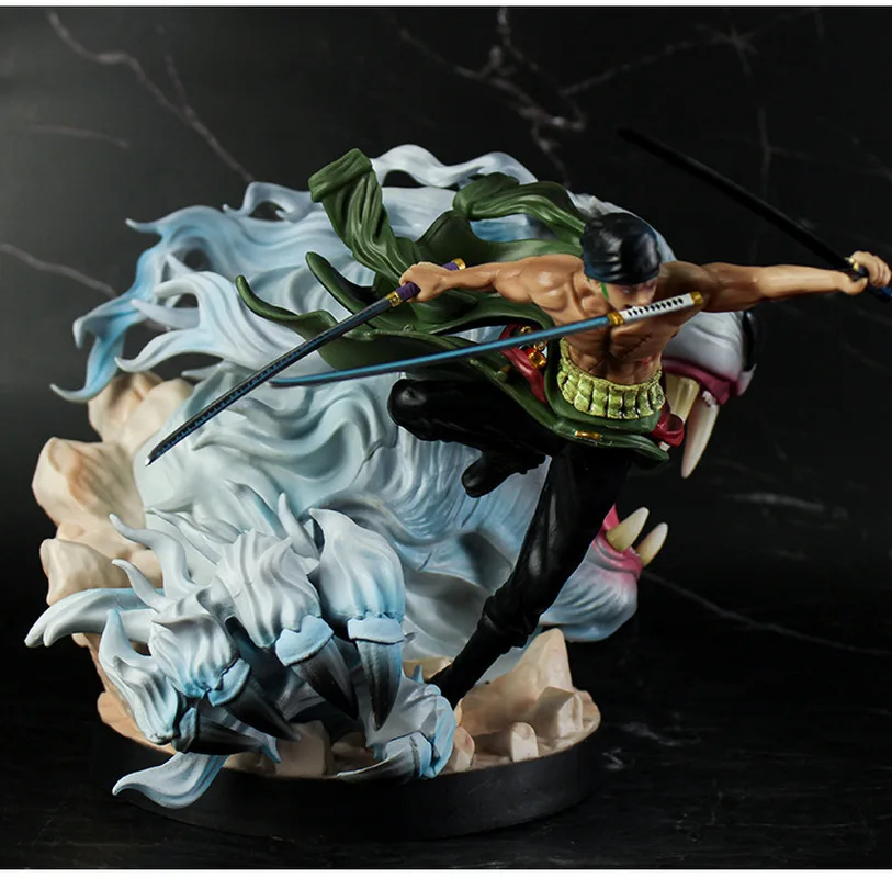 Anime Figure One Piece Big Size Roronoa Zoro Extreme Tiger Hunt