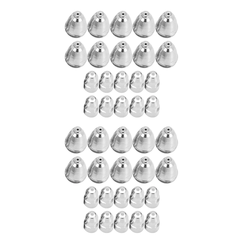 

Big Deal P80 Air Plasma Nozzle 1.1Mm Plasma Cutting Machine Torch Consumables CNC Cutting Electrode Nozzle 40 Pcs