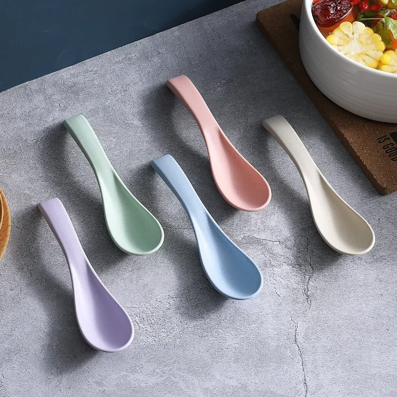 Silicone Spoon 1PCS Silica Gel Multifunctional Mixing Spoon for Kitchen