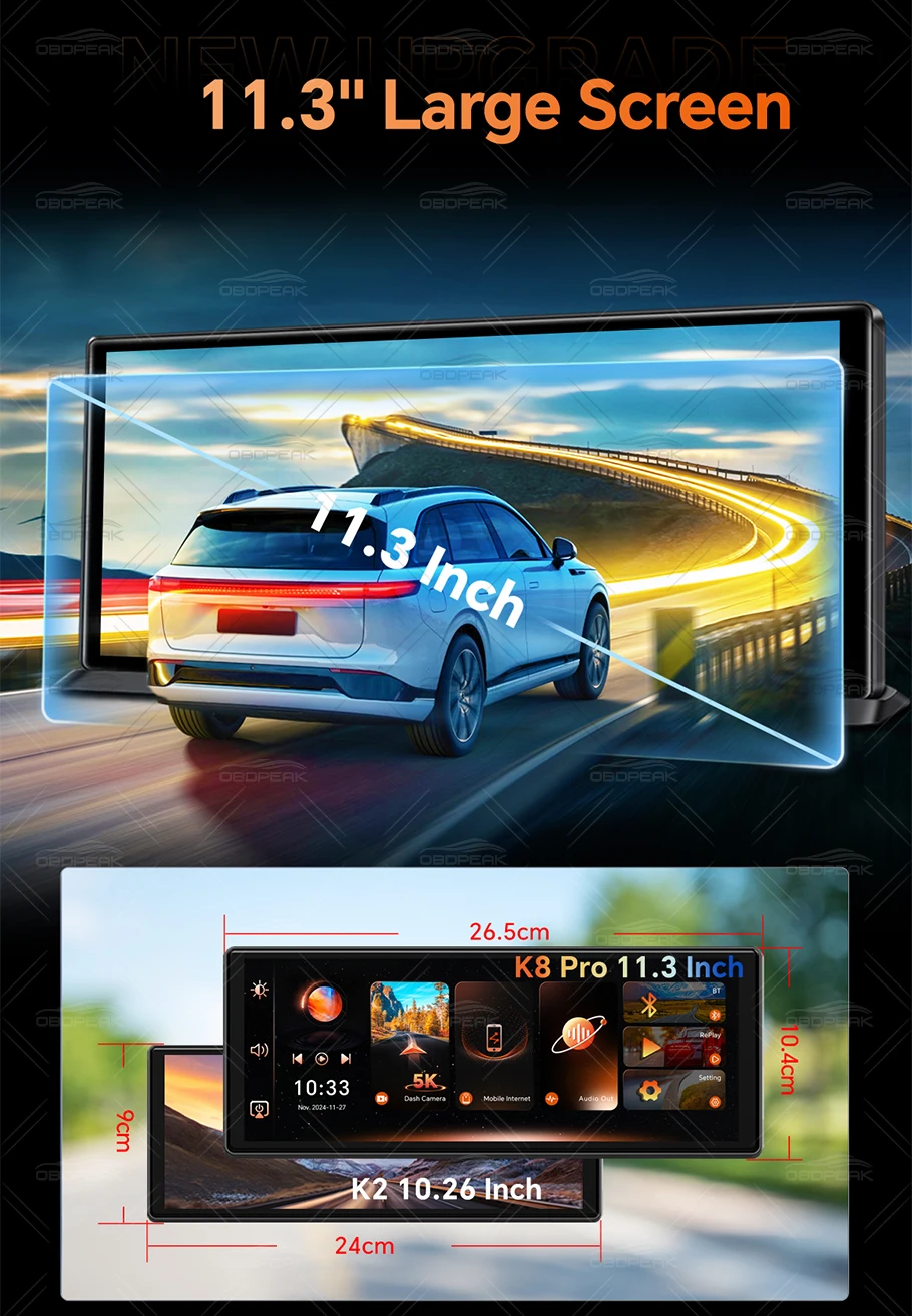Large Touch Screen Display