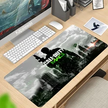 Call Of Duty Warzone Large Size Mouse Pad Natural Rubber Soft PC Computer Gaming Mousepad Desk Mat Locking Edge for CSGO LOL