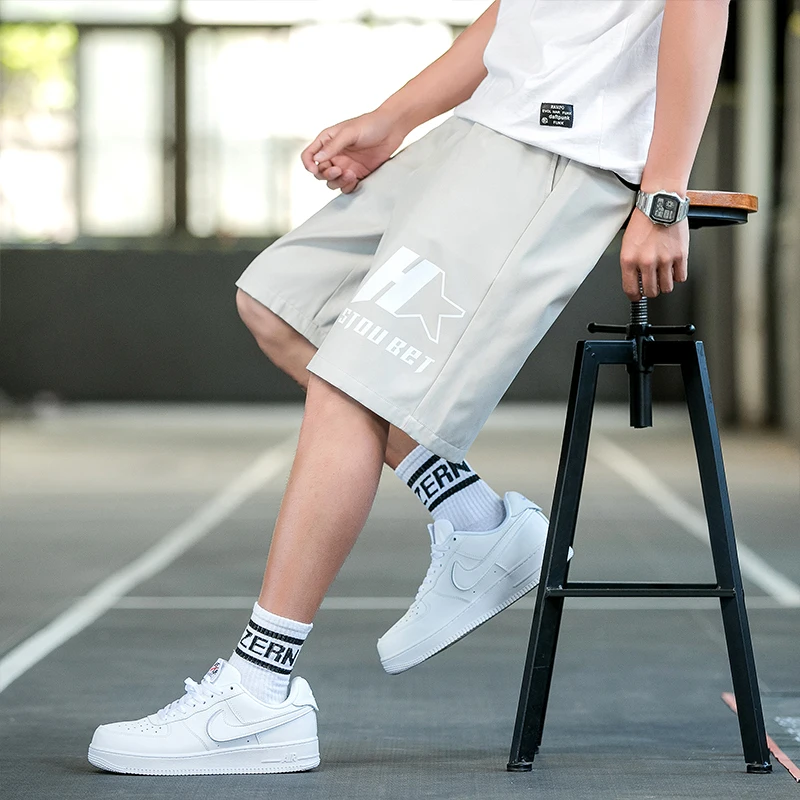 Men's Shorts 2024 Summer Men's Basketball Shorts Casual Pants Sports Shorts Hong Kong Sports Pants Men's Sports Clothing