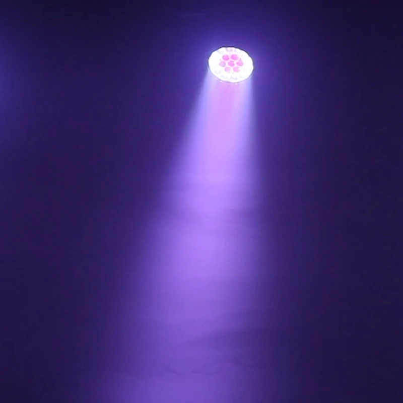 DJWORLD-Lumière LED 19x15W RGBW Zoom Wash, faisceau d'éclairage DMX, éclairage de scène, lumières sonores d'église de mariage, budgétaire, équipement de club DJ