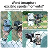 Ulanzi CM010 Universal Gopro Fence Mount Bracket Hanging Net Stand Multi-Functional Fence Mount For Gopro Insta360 DJI 3