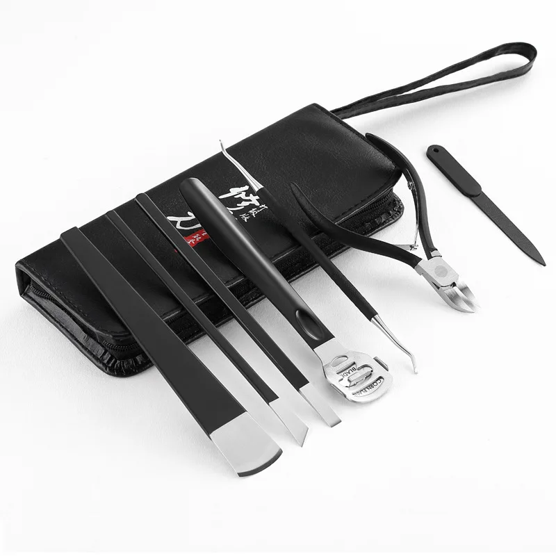 

7 шт./набор, педикюрный нож из нержавеющей стали