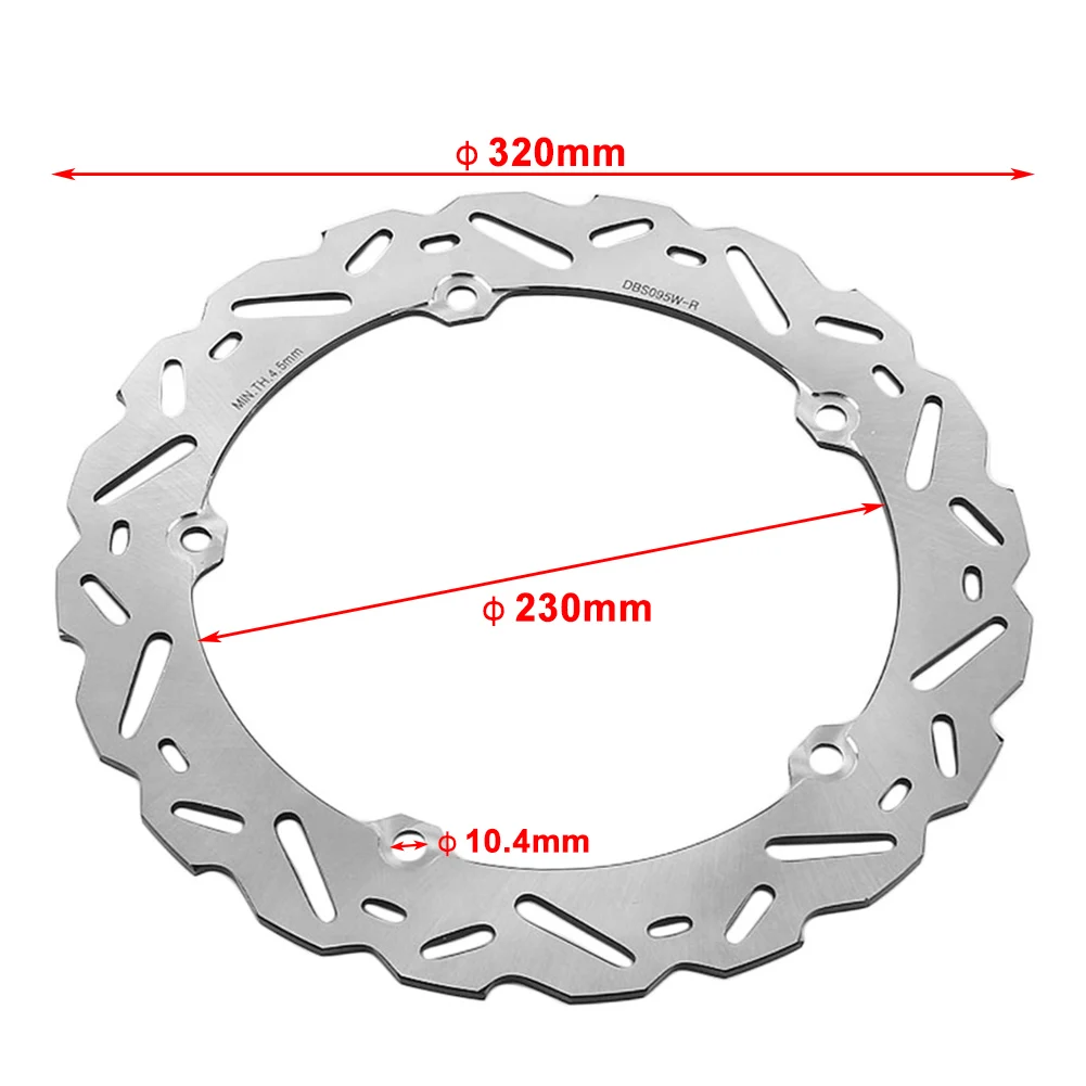 

Motorcycle Front Brake Disc Rotor For Honda NC700S NC750S NC750X CTX700 CTX700N DCT ABS & For INTEGRA 750