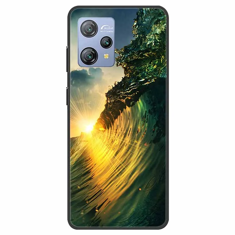 Shockproof Soft Silicone Cat Design Back Cover