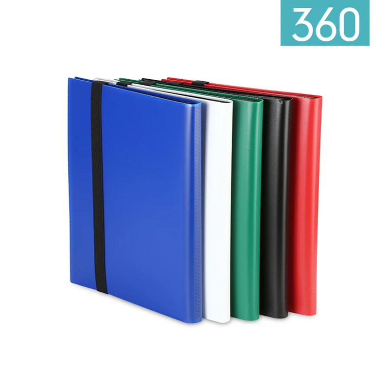 

9 Pocket PP Waterproof 360 Cards Capacity Pocket Holder Binders Albums for TCG MTG/YGO Board Game Card Book Sleeve Holder Binder