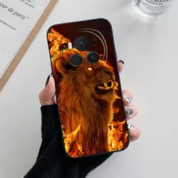 Lovely Cartoon Flower Slim Soft Silicone Phone Case Cover for Magic 6 (ON01JSZ)
