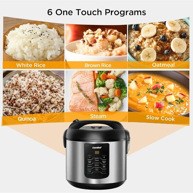 8 Cup Capacity (Cooked) Rice Cooker & Food Steamer, Food Warmer, Kitchen  Ware - AliExpress