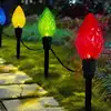 Pathway Lights Solar Powered 5X Solar Powered Garden Pathway Lights Solar Garden Light Long Lasting Outdoor Lighted Stake 4