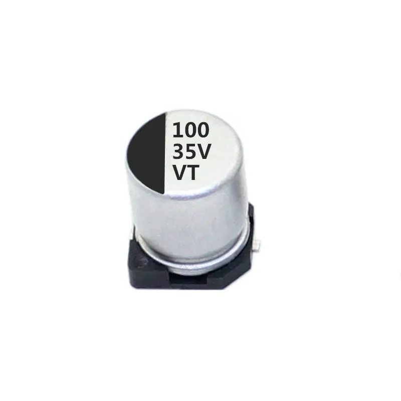 

1000 pcs 35v100uf 6.3 * 7.7 drive power development board SMD chip Aluminium electrolytic capacitor