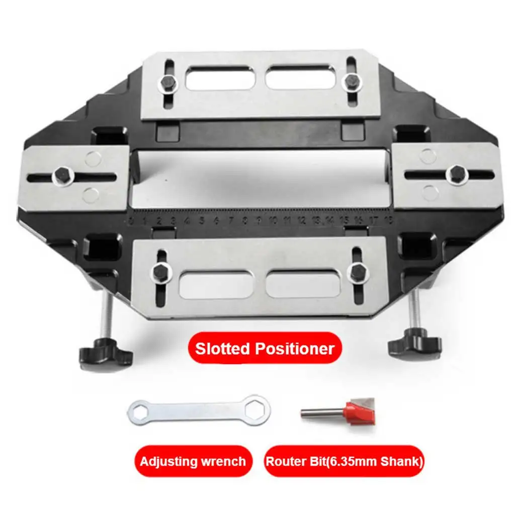 

Wood Cabinet Door Hinge Hole Locator Holes Opener Guide Plate Carpenter