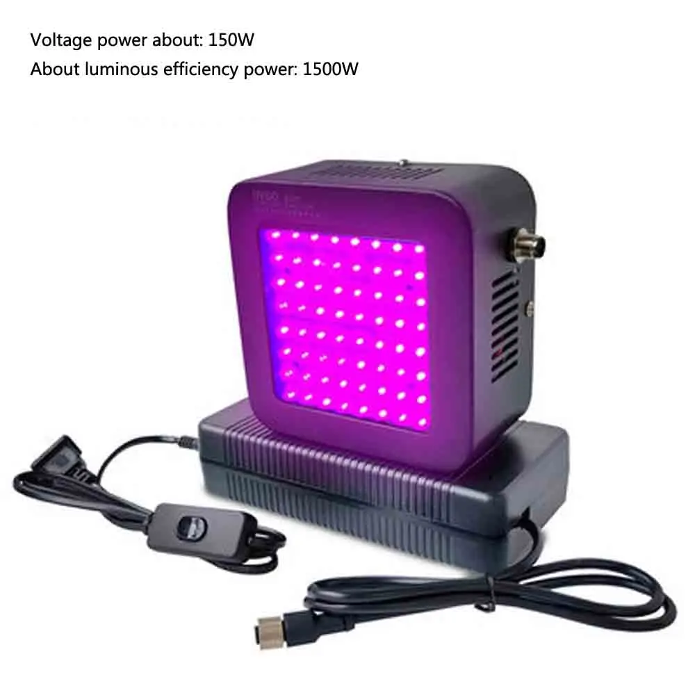 1500W LED UV 자외선 경화 램프 395nm 405nm 365nm 그림자 없는 3D 인쇄 스크린 인쇄용 접착제 수지 그린 오일 큐린