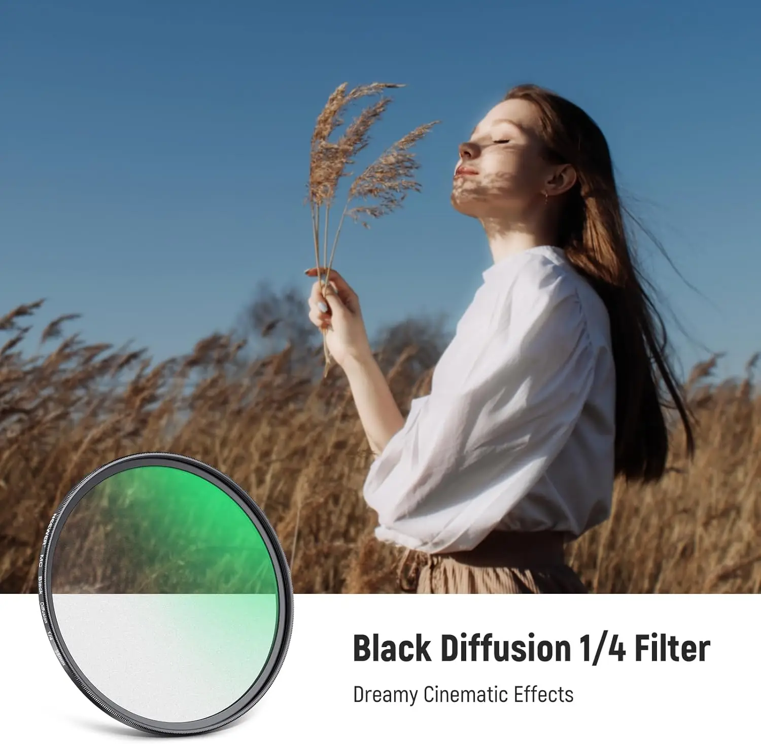 Black Mist 1/4 Soft Focus Camera Lens Filter Collection