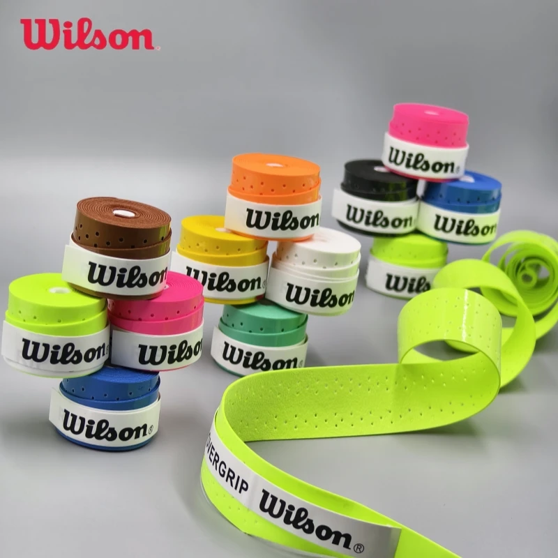 12/36/96Pcs Wilson Tennis Racket Grips Overgrip Sweat Band Badminton Tennis Racket Non-Slip Hand Glue PU Sweatband Absorption sticky overgrip tennis overgrip anti slip grip strap racket grip tennis accessories racket overgrip racket grip tape tennis racket tape