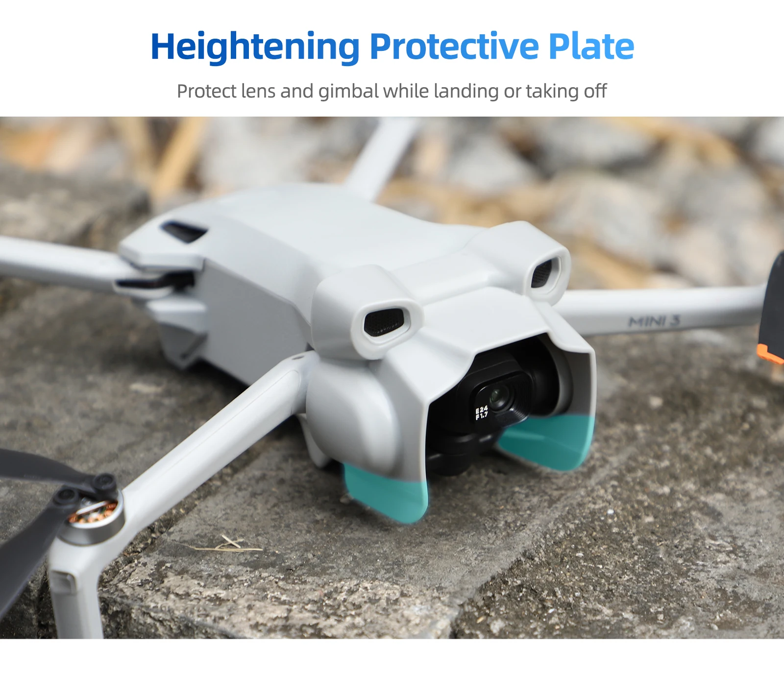 Lens Cover for Mini 3 Lens Hood Sunshade Protective Cover Anti-glare Gimbal Camera Guard for DJI Mini 3 Accessories drone accessories