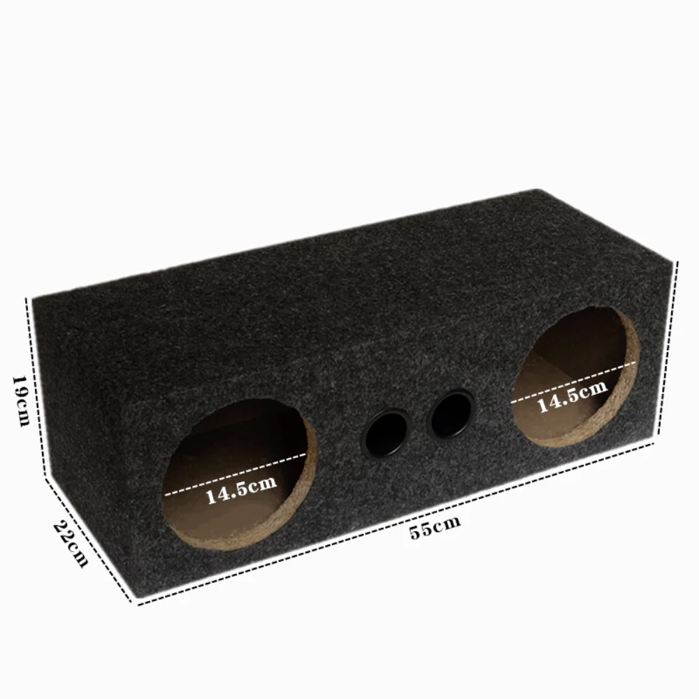 DIY Car Speaker Modification, 6.5-inch Dual Speaker Housing, Home/Car Subwoofer Box