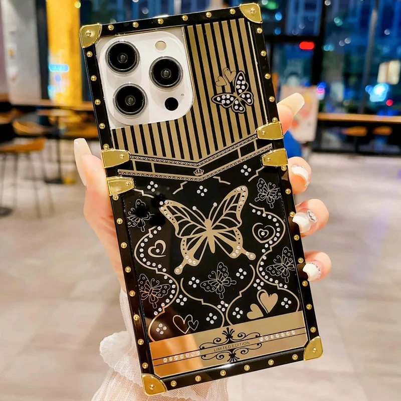 Musubo Perfume Bottle Case For iPhone 15 Plus 14 pro max 13 Pro Max 12 11 XR Xs Fundas S23 S20 FE Cover Coque Capa_voghion.com