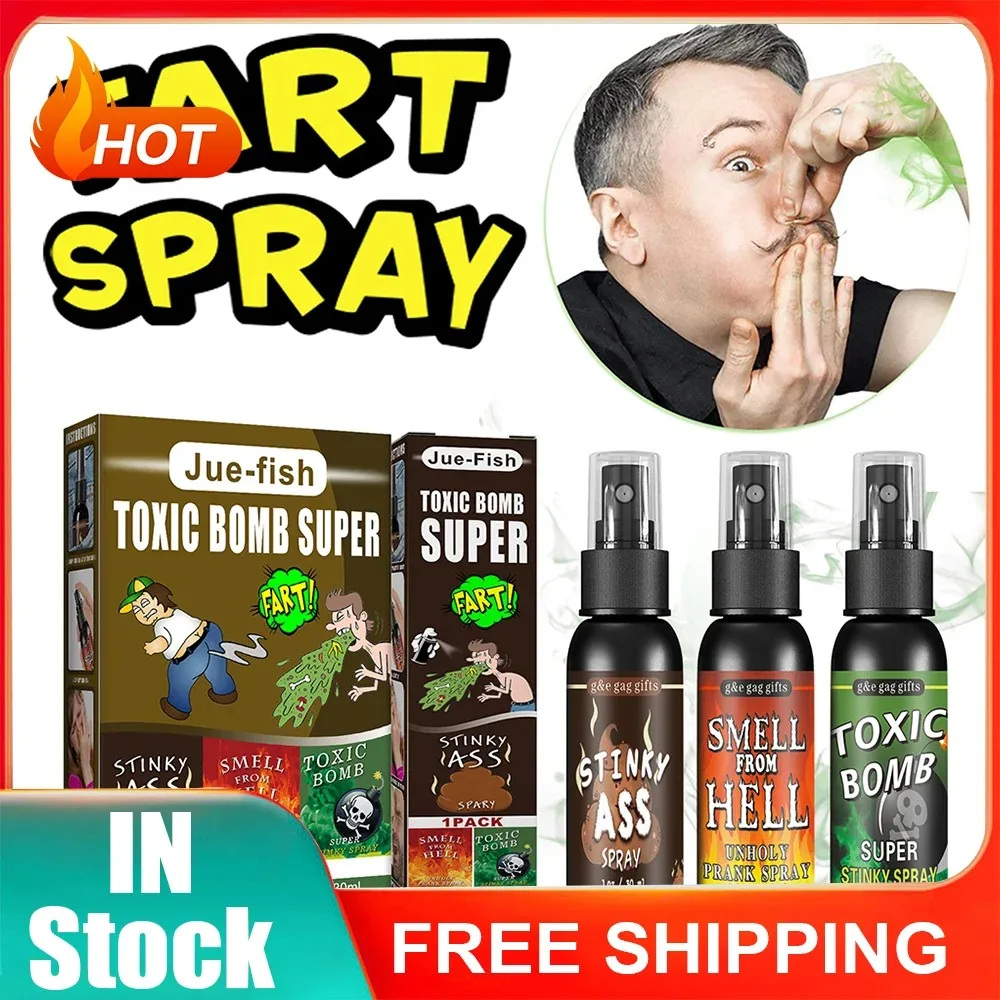 Fart Liquid Spray Prank Stink Ass Gag Smell Bomb Joke Stinky Gas Toys 30ml  - USA