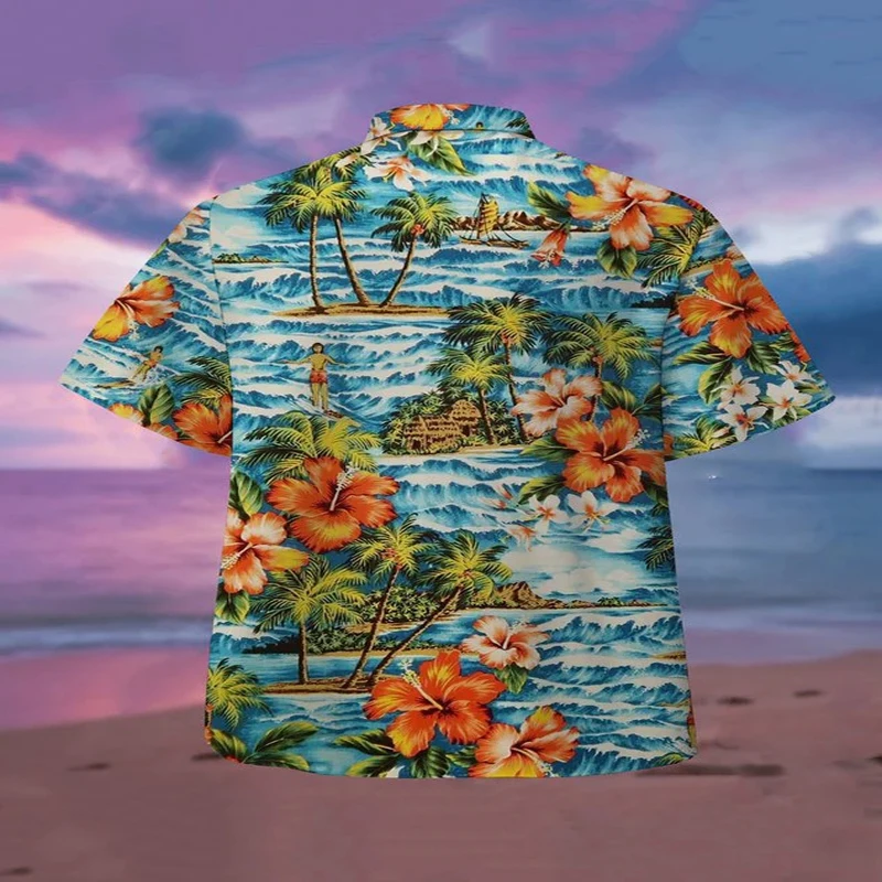 Рисунок 2 - Гавайская рубашка унисекс с коротким