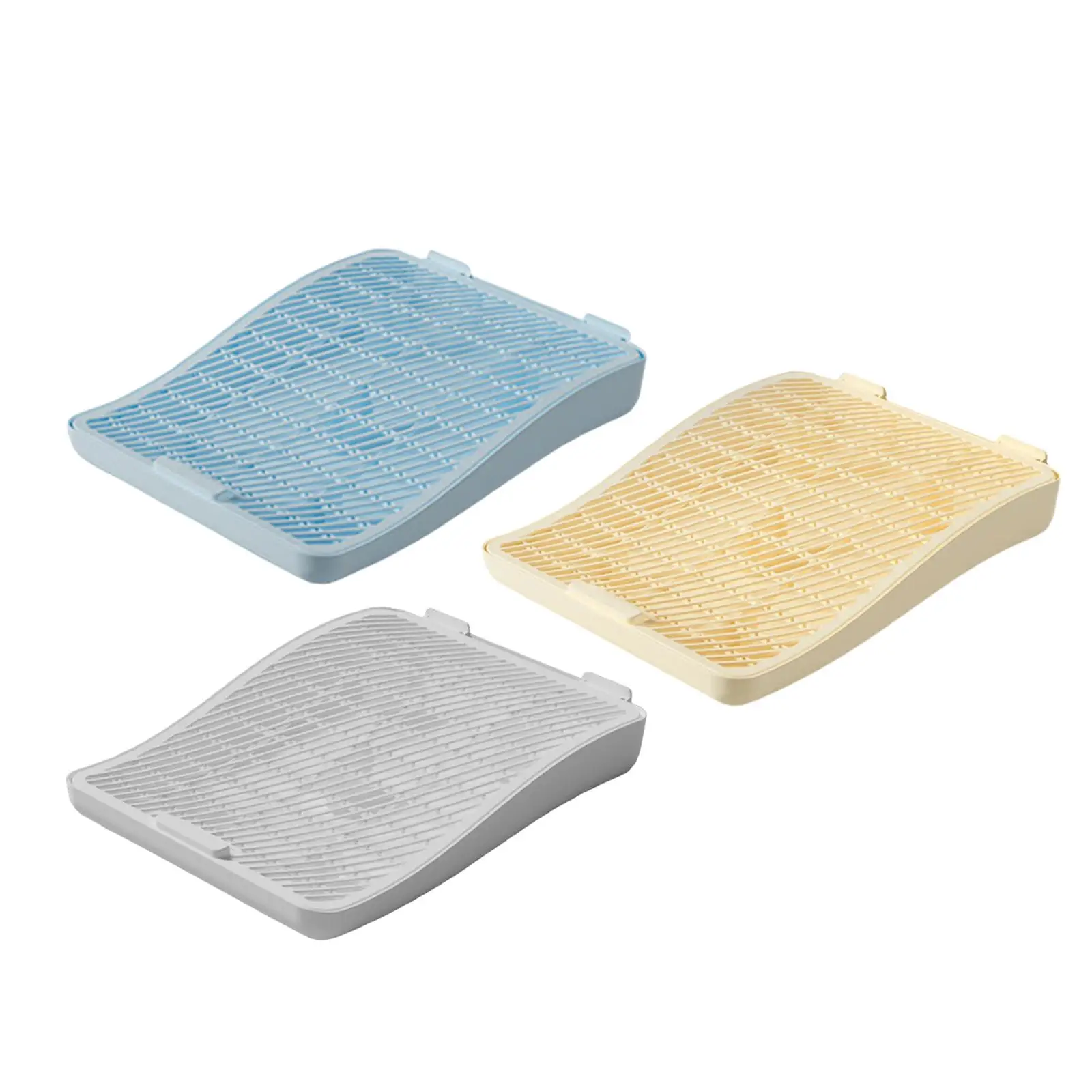 Cat Litter Trapping Mat Easy to Clean Lightweight Sturdy Double Layer Litter Catcher Pad for Pet Supply Kitten Cat Litter Trapping Mat Easy to Clean Lightweight Sturdy Double Layer Litter Catcher Pad for Pet Supply Kitten