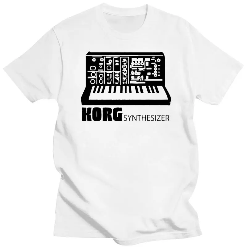Camiseta Con Sintetizador Korg, Camiseta Analógica Vintage Moog Rare Campionatore, Gran Oferta, 2020