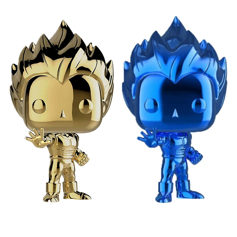Funko Pop Anime Dragons Ball Z Super Saiyan Vegeta #154 Action Figure Toys Collection Bambole Regali Per Bambini