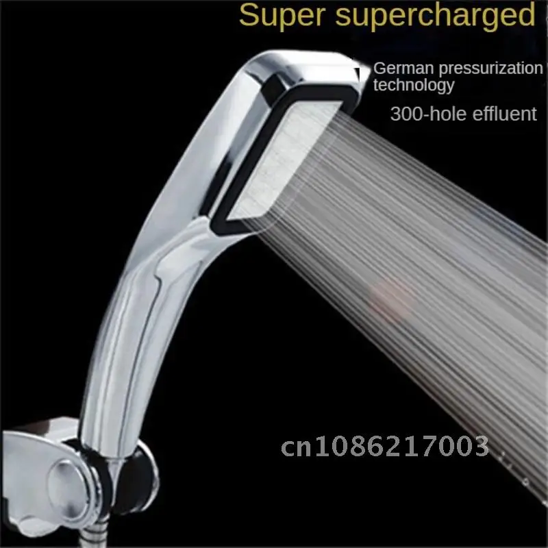 

300 Square Handheld Shower Head Pressurized Hole Shower Head Lotus Water-Saving Shower Head Pressurized Shower Head