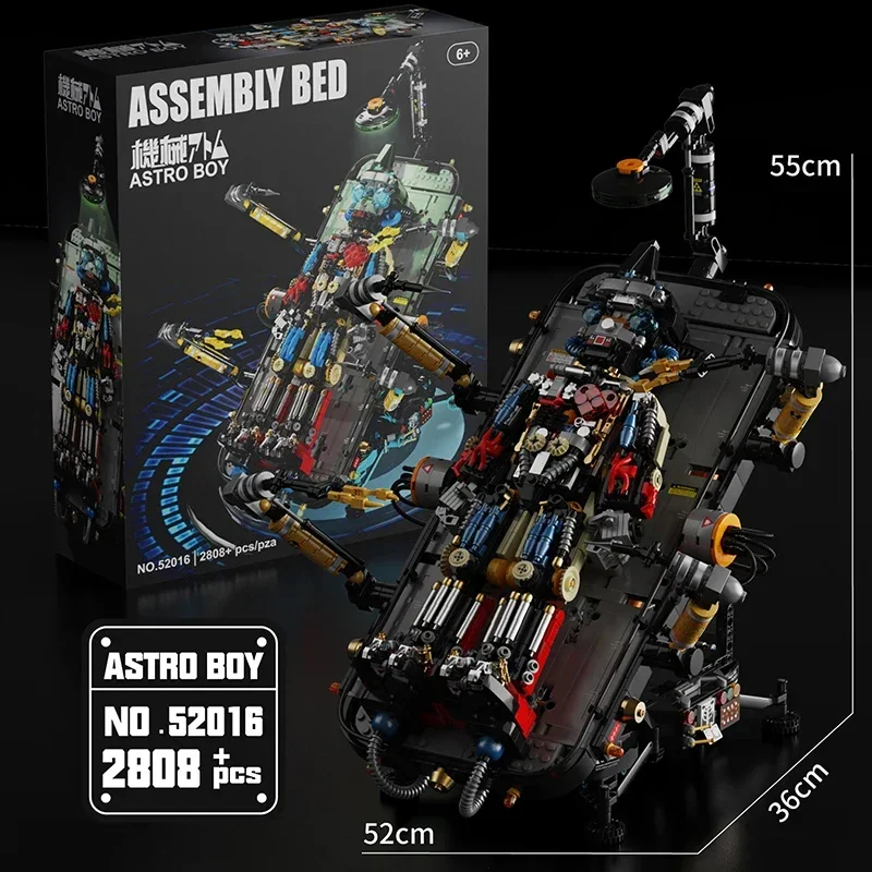 2808PCS Building Blocks Toys Mechanical Platform Iron Arm A Tong Giant Mech High Difficulty Puzzle Assembly Model Gift for Kids - 5
