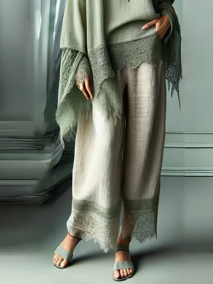 Stile Etnico Pantaloni Etnici Bambina Pantaloni Stampati Etnici