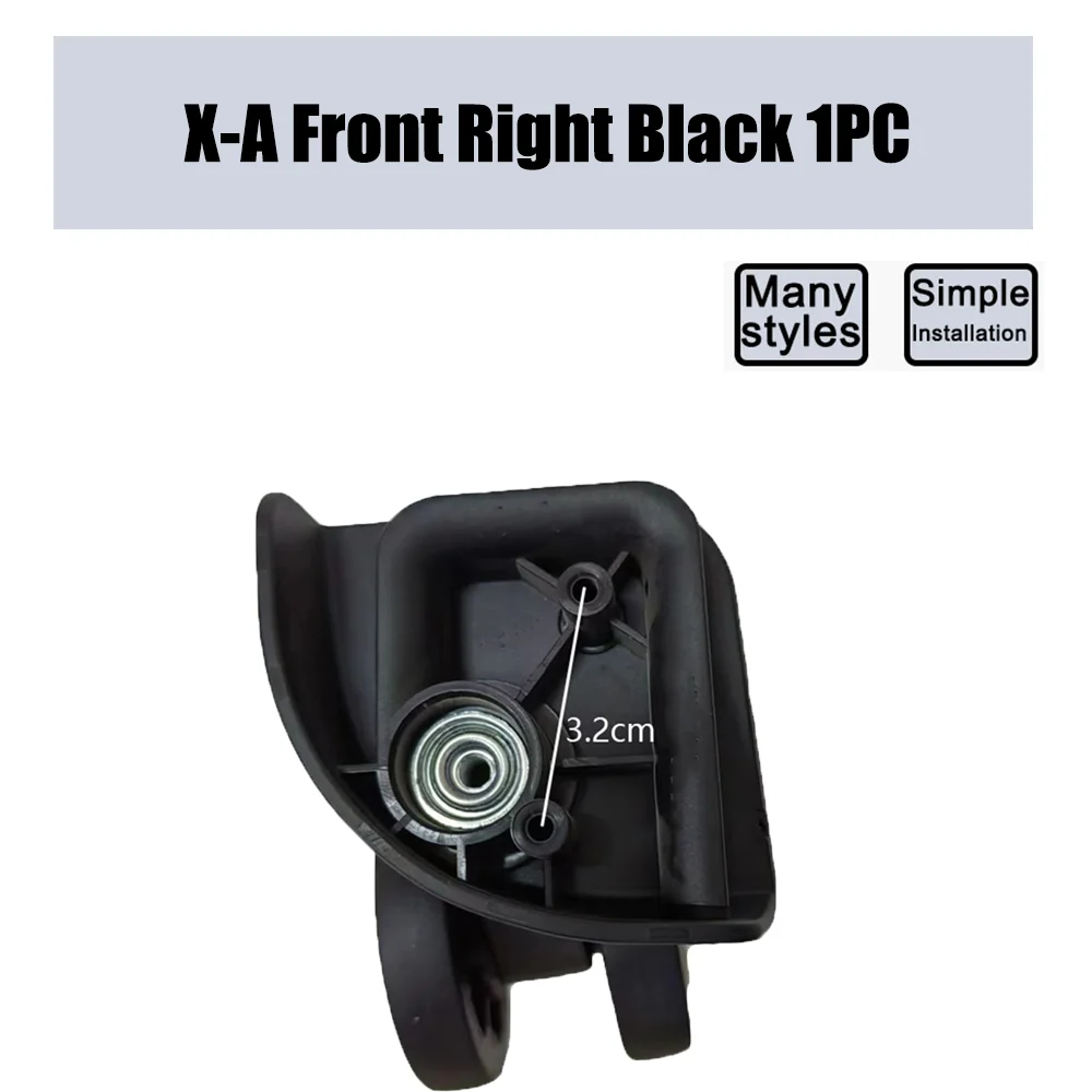Suitable For Hongying X-A Trolley Case Wheel Pulley Sliding Casters Universal Wheel Luggage Wheel Slient Wear-resistant Smooth