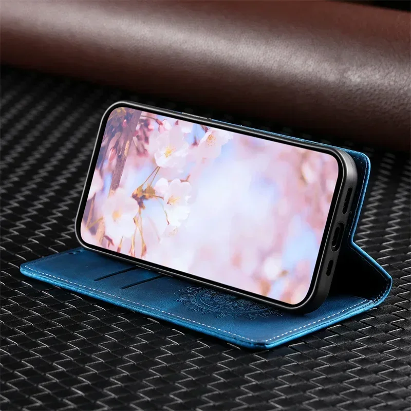 Leather Flip Magnetic Phone Case Cover