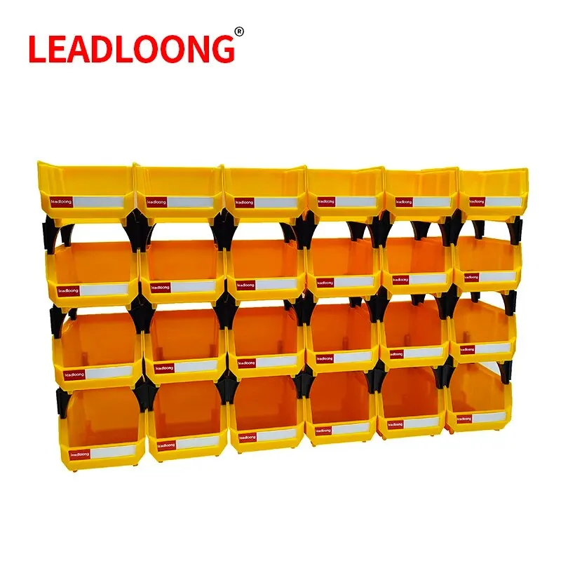 Freestanding Tiered Storage Bin Shelf