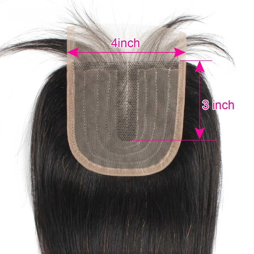 Human Hair Extensions Human Hair Closure Human Hair Lace Product Human Hair Frontal Human Hair Toppers Ombre Blonde 4*5*1 T Lace Closure 8-18 inch Straight Hair