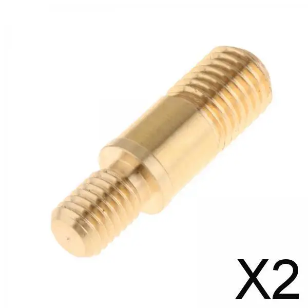 2x Pool Cue Joint Screw Hardware, Brass Pool Cue Connecting Screw