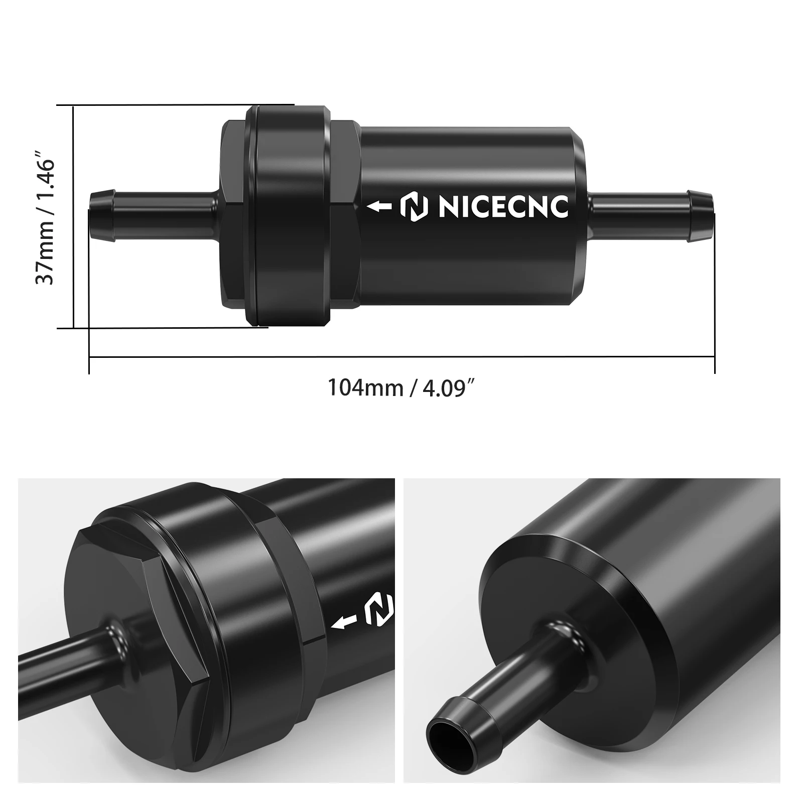 NICECNC Für KTM 690 Enduro SMC R 2012-2023 Für Husqvarna 701 Enduro R Supermoto 35 Mikron Kraftstoff Filter für GasGas ES 700 SM700 – Detail 2