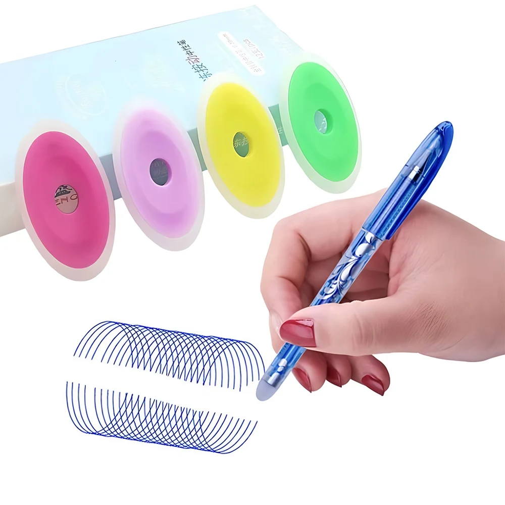 Gel Pens Erasable Neutral Pens Erasable Pen Refills Colored Pens Erasable Gel Pens Erasable Pens Gel Pen Refills Color Pen Set 2 Erasable Gel Pens + 20 Refills + 1 Eraser 0.5mm for School Office