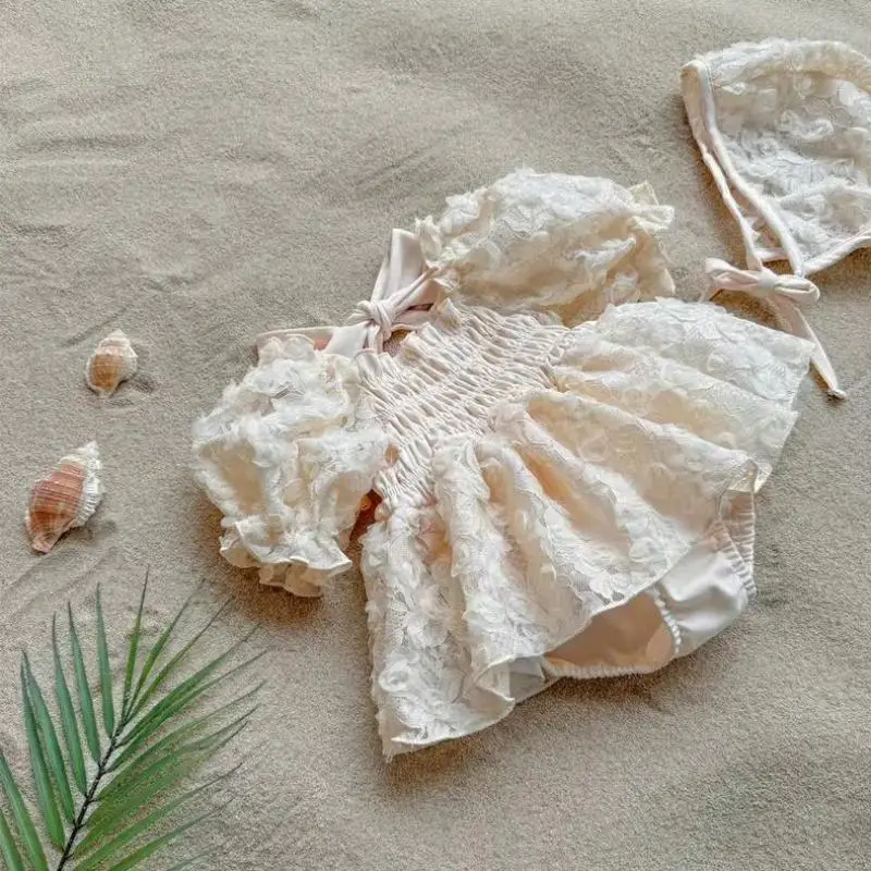 Детское боди с рукавами-фонариками