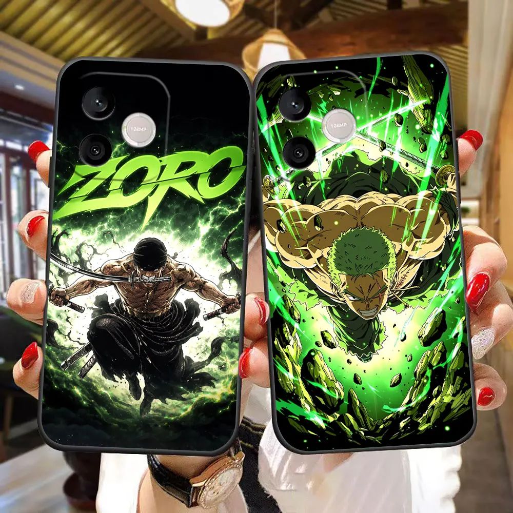 Cartoon Zoro Design Phone Case Cover