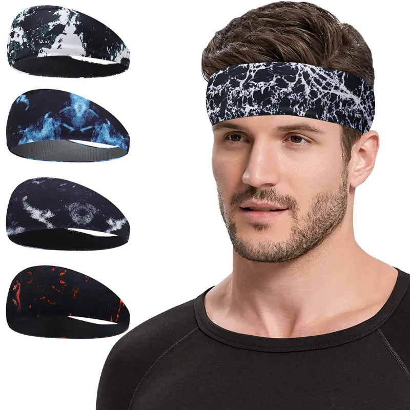

Stretch Elastic Sports Headband Unisex Men Women Gym Running Yoga Hair Bands Sweatband Soft Breathable Tennis Headwrap Headwear