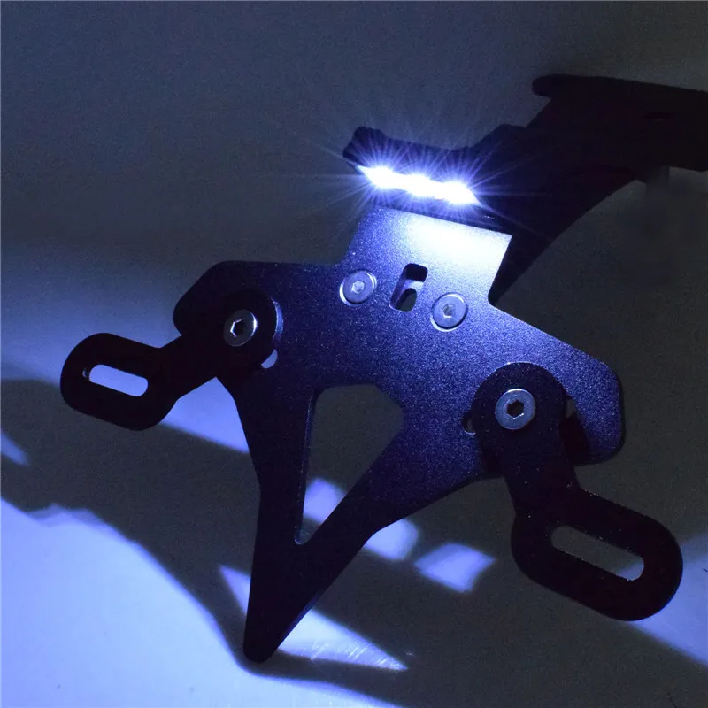 오토바이 통합 번호판 거치대 프레임 LED 라이트 테일, 두카티 스크램블러 800 2015 2016 2017 2018 2019 2020 2021 깔끔한