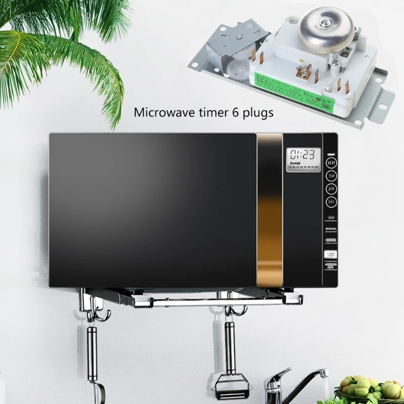 Universal Durable Microwave Oven Timer for Midea and Galanz WLD35-1/S WLD35-2/S Time Controller Parts
