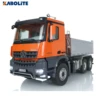 KABOLITE 6x6 Hydraulic RC Dumper Truck 1/14 RC Tipper Light Sound ST8 2Speed Gearbox for K3364 KABOLITE HUINA Cars RC Toys Model 2