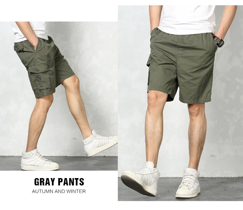 mens casual shorts 2022 Summer Men Tactical Running Cargo Shorts Men 100% Cotton New Men Quick Dry Sports Shorts Brand Loose Military Shorts Men best men's casual shorts