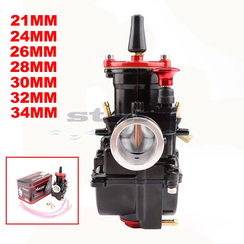 

Universal Modification Motorcycle Carburetor 21mm 24mm 26mm 28mm 30mm 32mm 34mm PWK Power Jet Carburetor Carb
