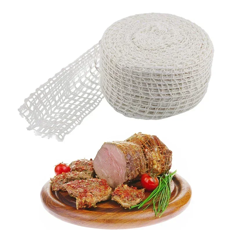 Description Picture 2 of item3/5m Meat Net Barbecue Net Pocket Kitchen Household Bundle Hoof Elbow Rope Thread Auxiliary Material Net Pocket Kitchen Tool
